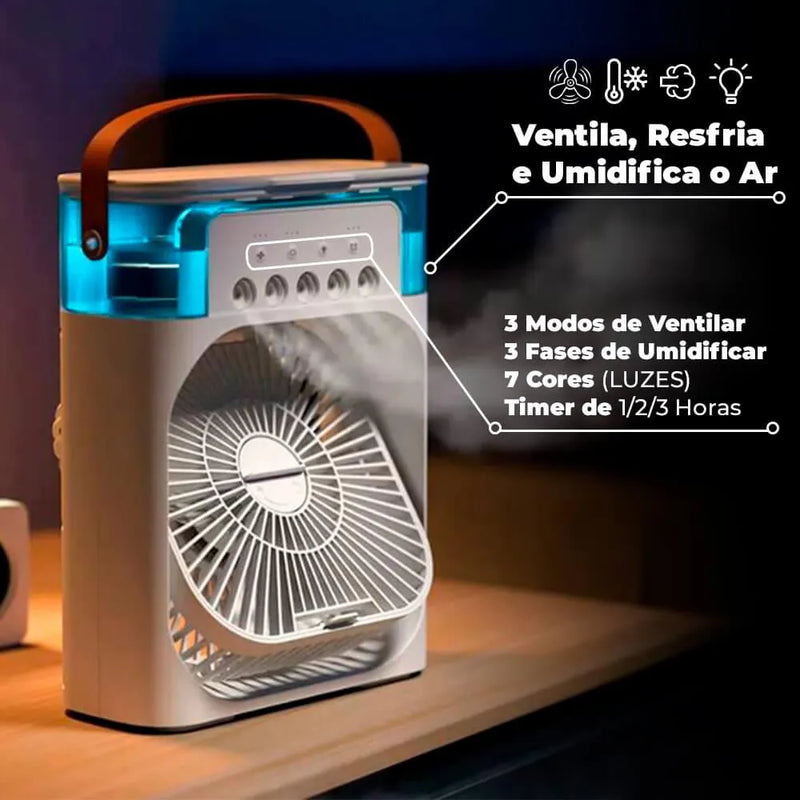 Ventilador Umidificador Portátil GelaAki